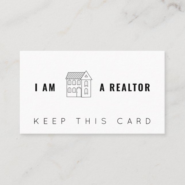 Carte De Visite Expert immobilier consultant professionnel moderne (Devant)