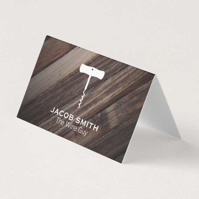 Carte De Visite Extérieur | Vin (Devant)