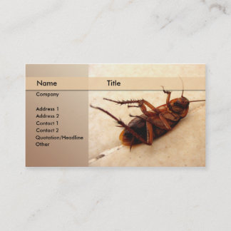 Carte De Visite exterminateur