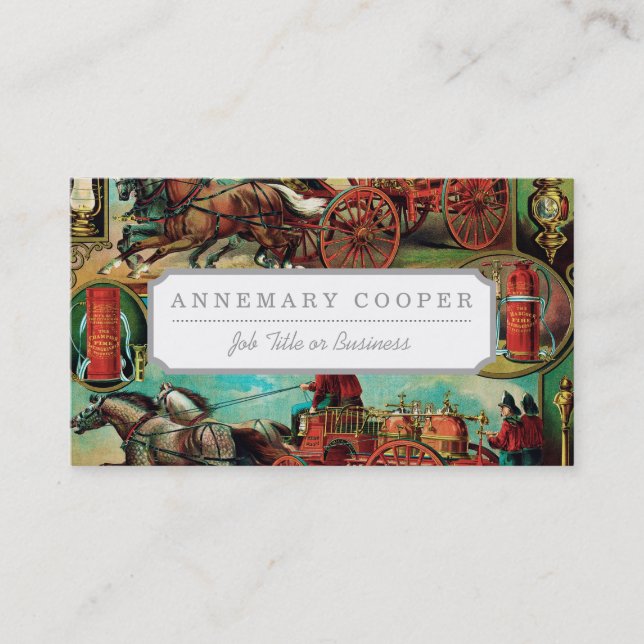 Carte De Visite Extincteur MFG Cie. (Devant)