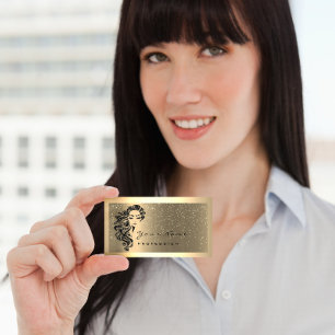 Carte De Visite Eyelash Extension Maquillage Artiste Cheveux Corps