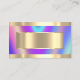 Carte De Visite Eyelash Maquillage QR Code Logo Holographe Simplem