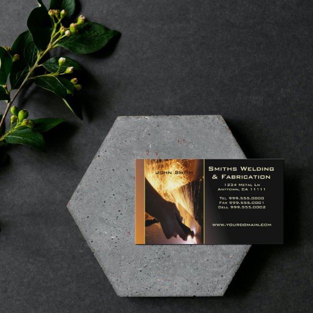 Carte de visite Fab métallique (Créateur téléchargé)