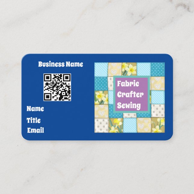 Carte De Visite Fabric (Devant)