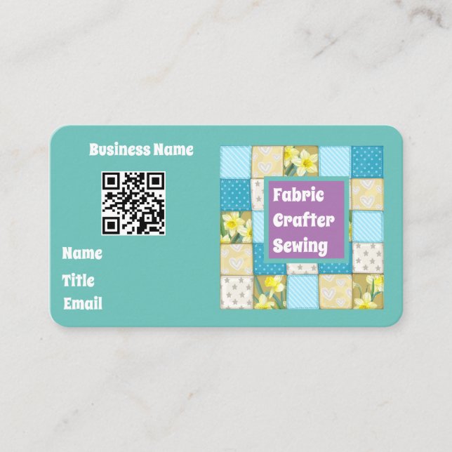 Carte De Visite Fabric (Devant)