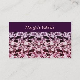 Carte de visite Fabric Store