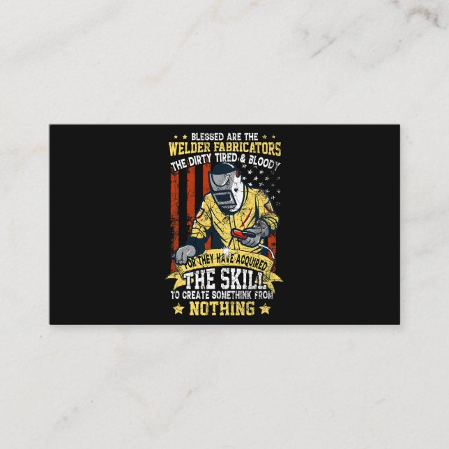 Carte De Visite Fabricants de soudure Machine de soudage MIG (Devant)