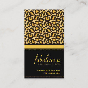 Carte de visite fabuleux de Jaguar