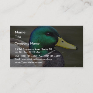 Carte De Visite Factures de canards