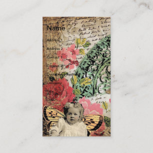 Carte De Visite Fairy Baby