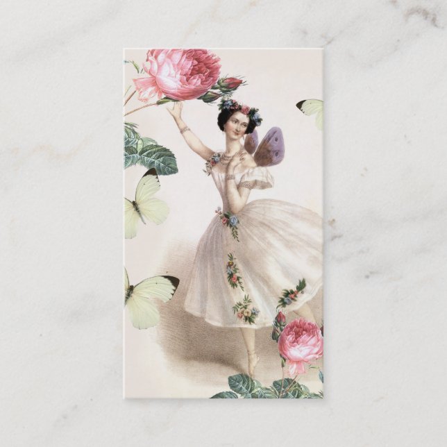 Carte de visite Fairy Ballerina (Devant)