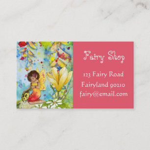 Carte De Visite Fairy Shop Fairy Fa produits new age