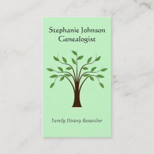 Carte de visite fait sur commande 1 d'arbre de