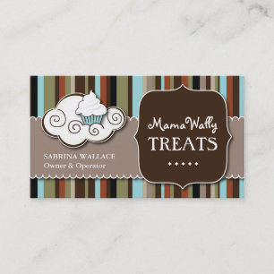 Carte de visite fait sur commande de boulangerie