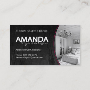 Carte de visite fait sur commande de concepteur