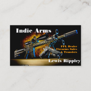 Carte de visite fait sur commande de FFL