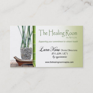 Carte de visite fait sur commande de spa "de zen