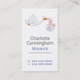Carte de visite fait sur commande orienté de la