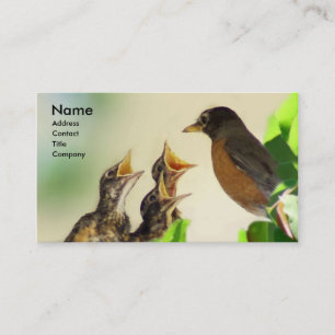 Carte De Visite Famille de Robin