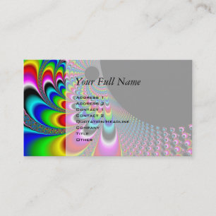 Carte De Visite Fanyc - Mandelbrot Fractal Art