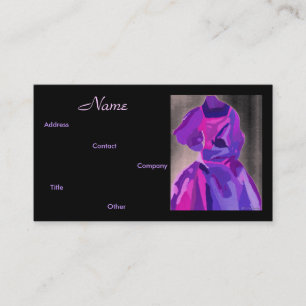 Carte de visite Fashion Designer II