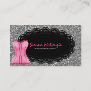 Carte De Visite Fashion Lingerie