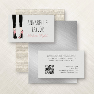 Carte De Visite Fashion Styliste Personal Shopper
