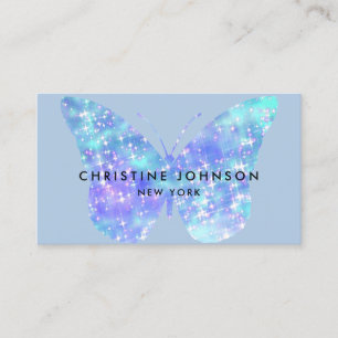 Carte De Visite faux papillon