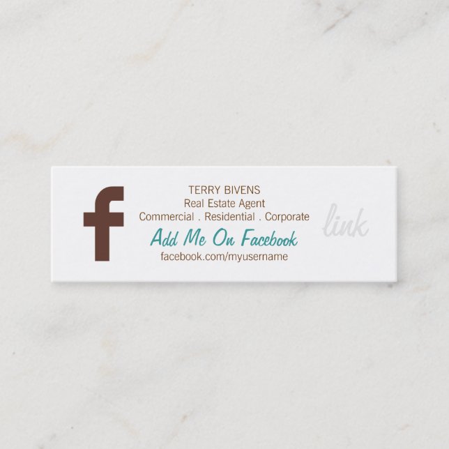 Carte de visite | FB |br (Devant)