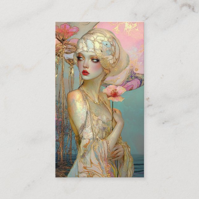 Carte De Visite *~* *~* FD2 Nouveau Fantasy Ethereal Dreamlike 24 (Devant)
