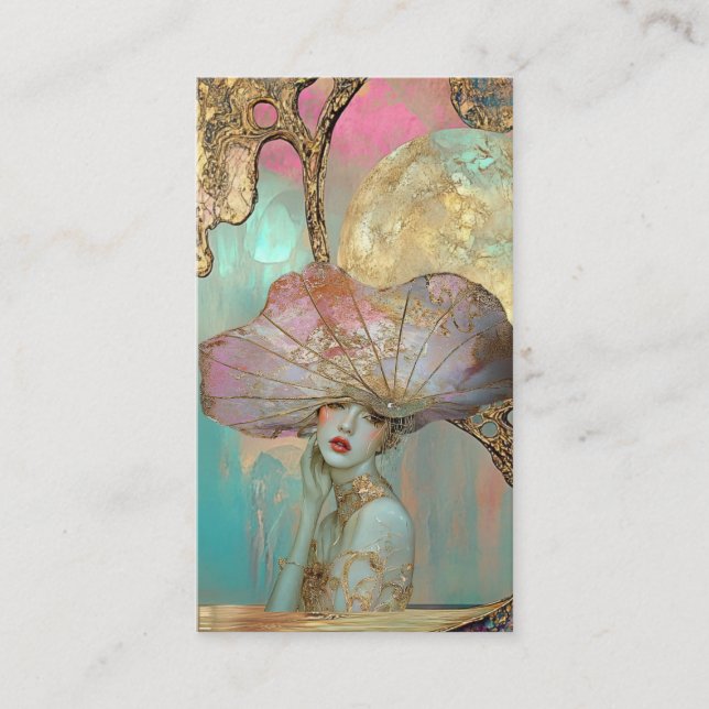 Carte De Visite *~* *~* FD2 Nouveau Fantasy . Ethereal Dreamlike 6 (Devant)