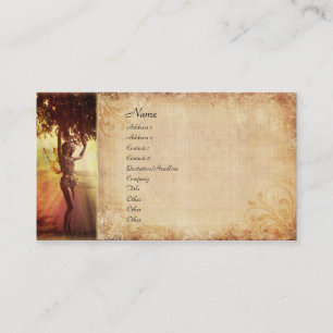 Carte De Visite Fée d'arbre