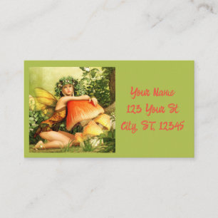 Carte De Visite Fée des champignons Thunder_Cove