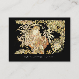 Carte De Visite Femme dans Jasmine Vines