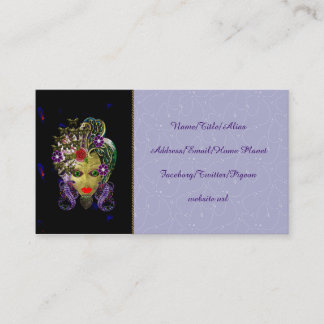 Carte De Visite Femme mystique de Witchy