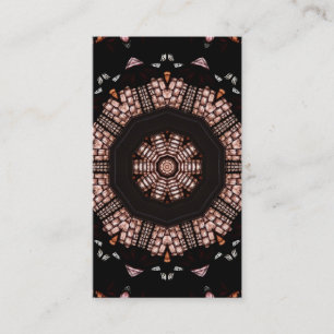 Carte De Visite Fenêtre en verre tendu Kaleidoscope 14