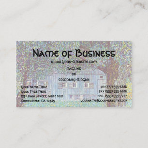 Carte De Visite Ferme en Autriche par Klimt, Beaux-Arts Victoriens