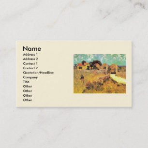 Carte De Visite Ferme en Provence par Vincent van Gogh