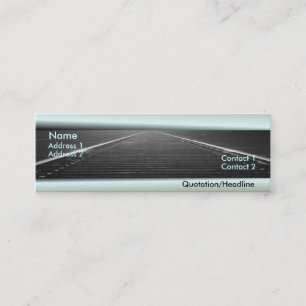 Carte de visite ferroviaire