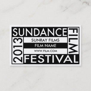Carte De Visite Festival de film de Sundance 2013