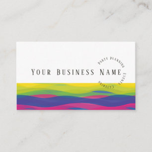 Carte de visite Festive Waves 2