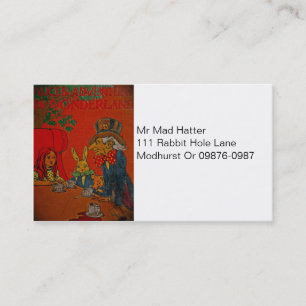 Carte De Visite Fête du thé de la haine