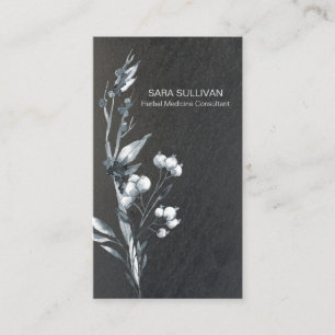 Carte De Visite Feuille Berries Herbes de médecine herbacée
