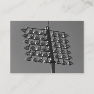 Carte De Visite Feux d'inondation (B&W)