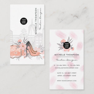 Carte De Visite Fille New York Fashion Designer