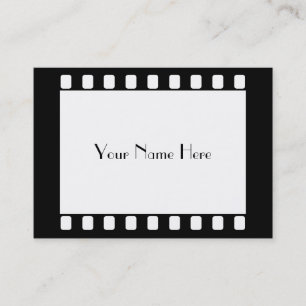 Carte De Visite film de 35mm, votre nom ici