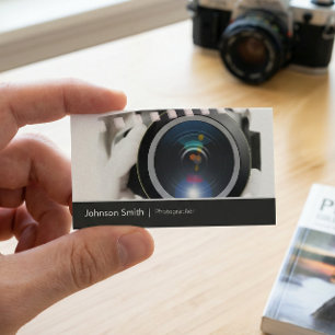 Carte De Visite Film TV photographe Cinématographe Camera Lens