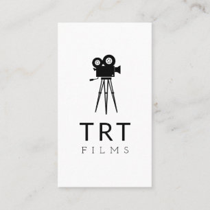 Carte De Visite Film Vidéo Caméra Réalisateur Mariage de film