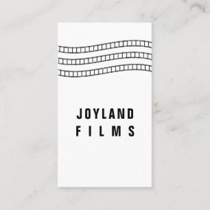 Carte De Visite Film Vidéo Caméra Réalisateur Mariage de film