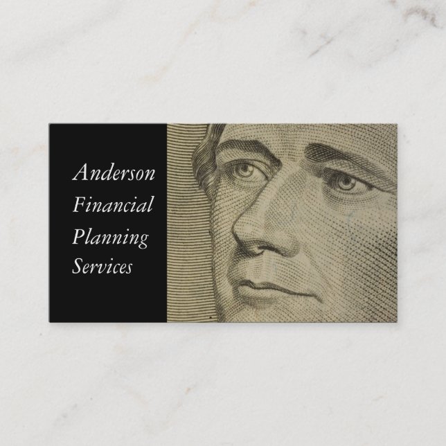 Carte De Visite Finances / Banques (Devant)